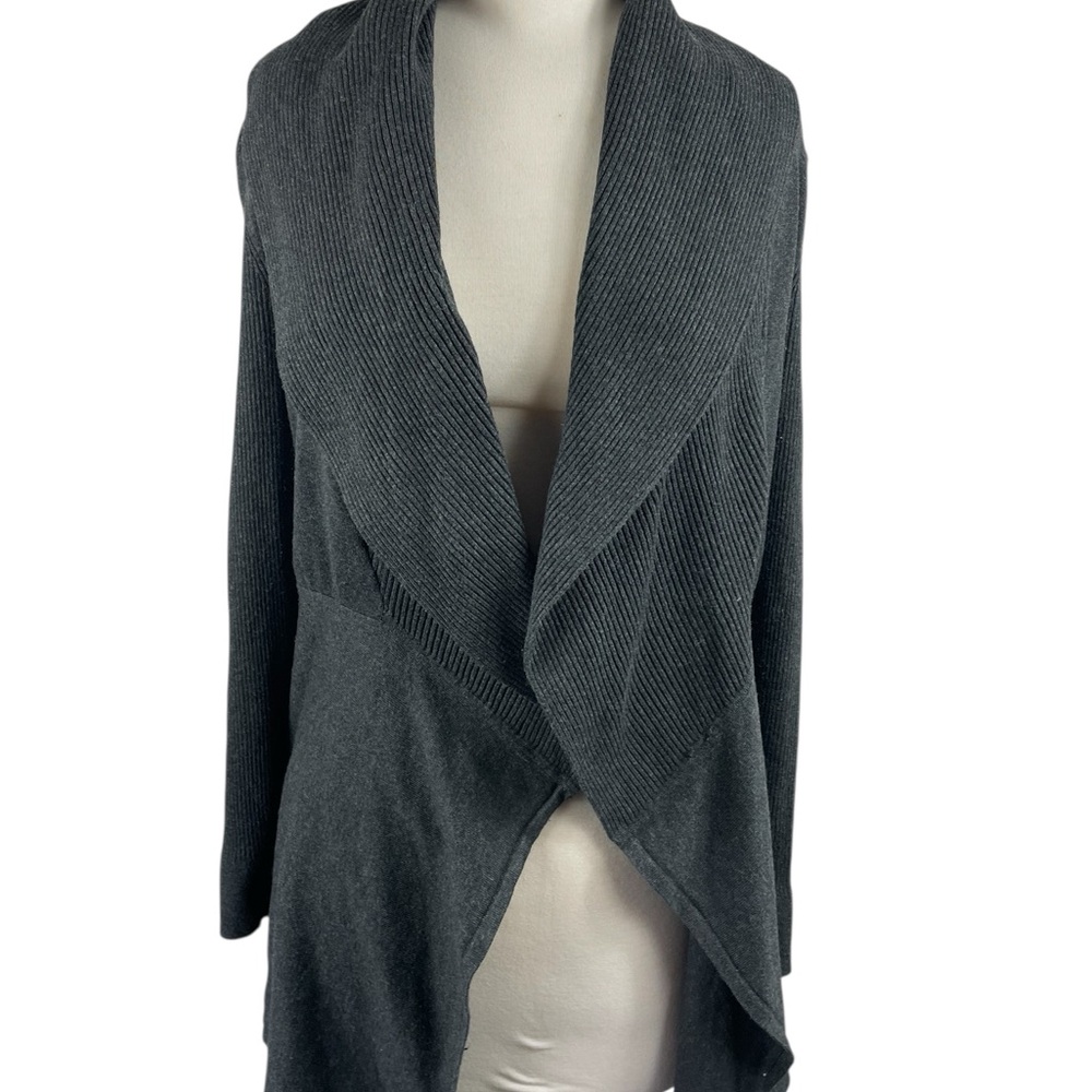 White House‎ Black Market Charcoal Cowl Neck Sweater,  Size XS